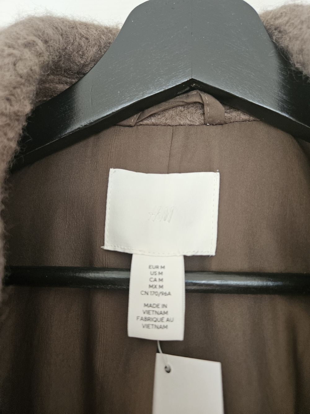 H&M Brown Textured Blazer Size M - Picture 2 of 2